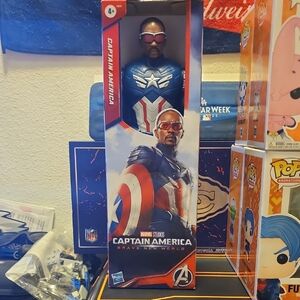 Hasbro Captain America Action Figure - Blue, Red, White